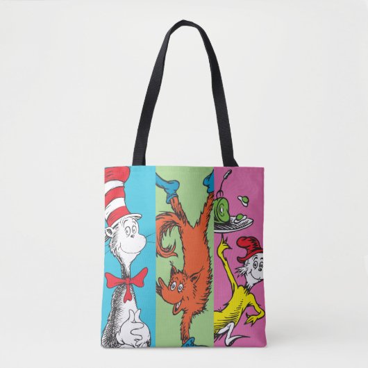Dr. Seuss | Charakter-Slice Tasche (Vorderseite)