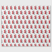 Dr. Seuss - Charaktere | KINDERGEBURTSTAG Geschenkpapier (Flach)