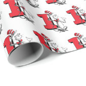 Dr. Seuss - Charaktere | KINDERGEBURTSTAG Geschenkpapier (Rolleneckpunkt)