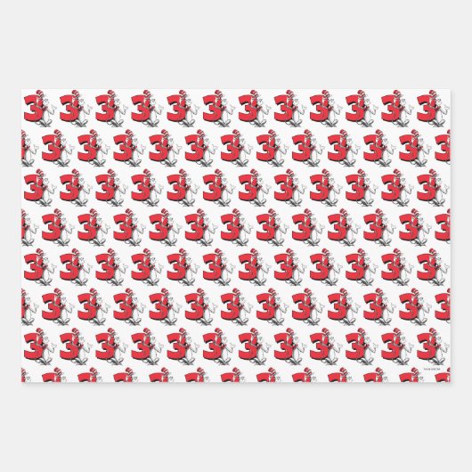 Dr. Seuss - Charaktere | KINDERGEBURTSTAG Geschenkpapier Set (Vorderseite)