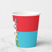 Dr. Seuss - Charaktere | KINDERGEBURTSTAG Pappbecher (Rückseite)