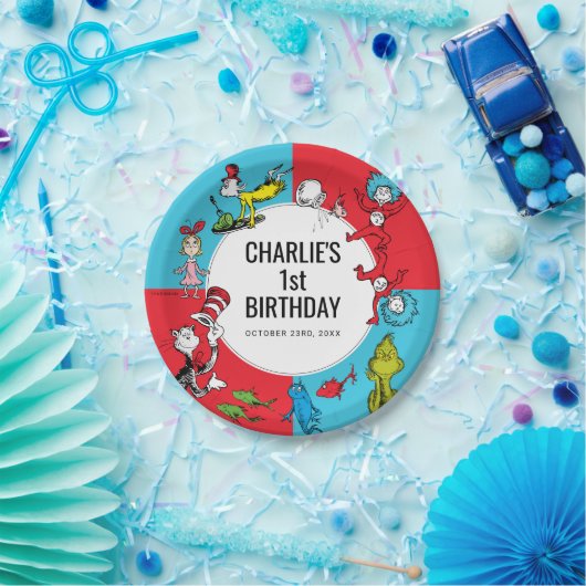 Dr. Seuss - Charaktere | KINDERGEBURTSTAG Pappteller (Party)