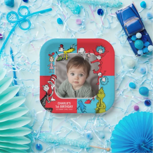 Dr. Seuss - Charaktere | KINDERGEBURTSTAG Pappteller (Party)