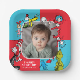 Dr. Seuss - Charaktere   KINDERGEBURTSTAG Pappteller