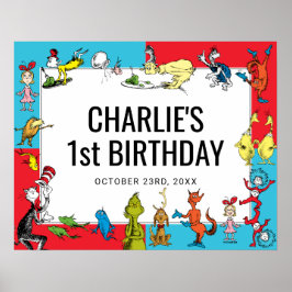 Dr. Seuss - Charaktere | KINDERGEBURTSTAG Poster