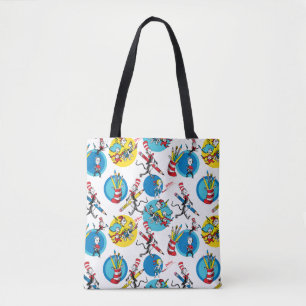 Dr. Seuss Charaktere mit Bleistiften Muster Tasche
