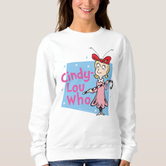 Dr. Seuss | Cindy-Lou Who - Candy Cane Sweatshirt (Vorderseite)