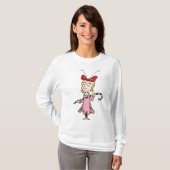 Dr. Seuss| Cindy-Lou Who - Holding Candy Cane T-Shirt (Vorne ganz)