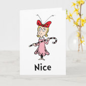 Dr. Seuss | Cindy-Lou Who is Nice Karte (Gelbe Blume)
