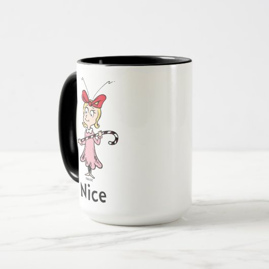 Dr. Seuss | Cindy-Lou Who is Nice Tasse (Vorderseite Links)
