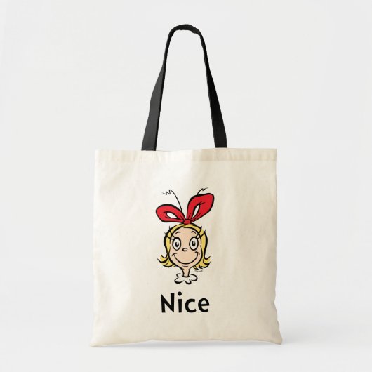 Dr. Seuss | Cindy-Lou Who is Nice Tragetasche (Vorne)