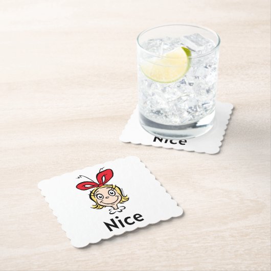 Dr. Seuss | Cindy-Lou Who is Nice Untersetzer (Vor Ort)