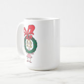 Dr. Seuss | Cindy-Lou Who - Wreath Kaffeetasse (Vorderseite Links)