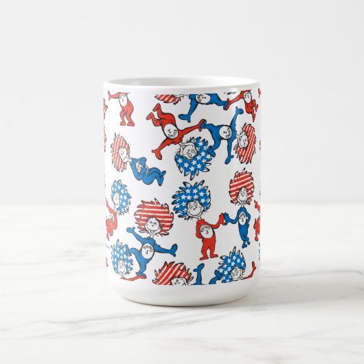 Dr. Seuss | Das eine, das andere, das US-Flag-Must Kaffeetasse (Mittel)