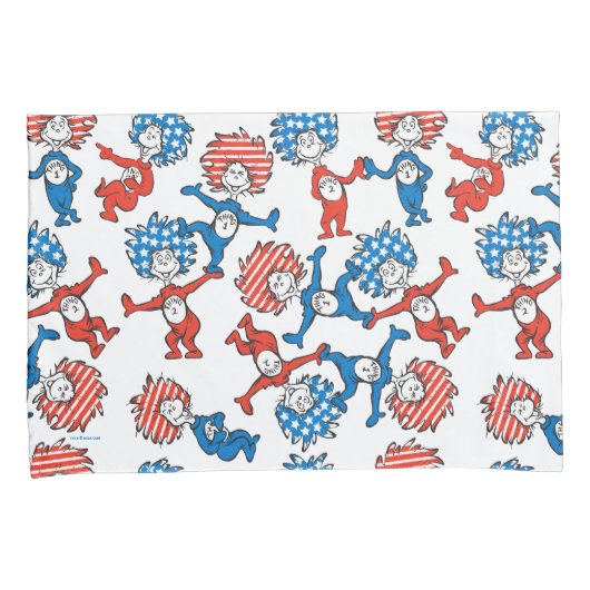 Dr. Seuss | Das eine, das andere, das US-Flag-Must Kissenbezug (Vorderseite-Rechts)