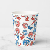 Dr. Seuss | Das eine, das andere, das US-Flag-Must Pappbecher (Rückseite)