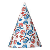 Dr. Seuss | Das eine, das andere, das US-Flag-Must Partyhütchen (Vorderseite)