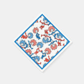 Dr. Seuss | Das eine, das andere, das US-Flag-Must Serviette (Ecke)