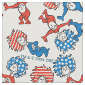 Dr. Seuss | Das eine, das andere, das US-Flag-Must Stoff (Nahaufnahme)