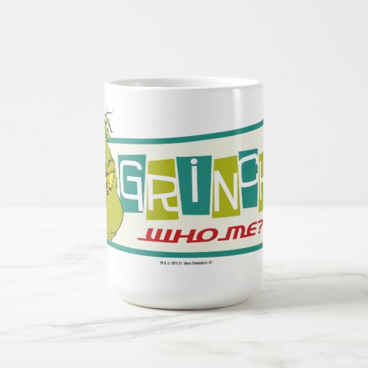 Dr. Seuss | Das Grinch - Wer bin ich? Kaffeetasse (Mittel)