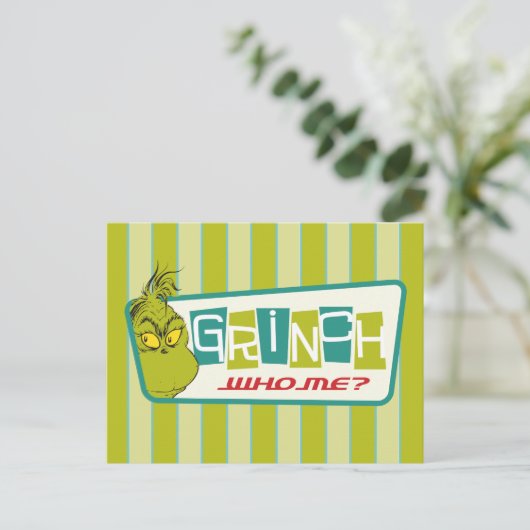 Dr. Seuss | Das Grinch - Wer bin ich? Postkarte (Stehend Vorderseite)