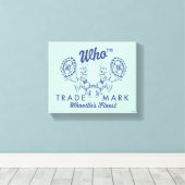 Dr. Seuss | Das schönste Logo von Who-ville Leinwanddruck (Insitu (Holzboden))