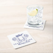 Dr. Seuss | Das schönste Logo von Who-ville Rechteckiger Pappuntersetzer (Vor Ort)