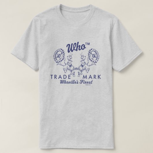 Dr. Seuss | Das schönste Logo von Who-ville T-Shirt (Design vorne)