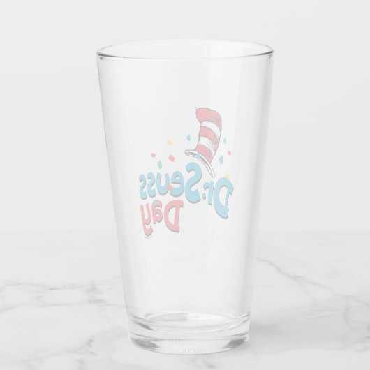 Dr. Seuss Day | Confetti Glas (Rückseite)