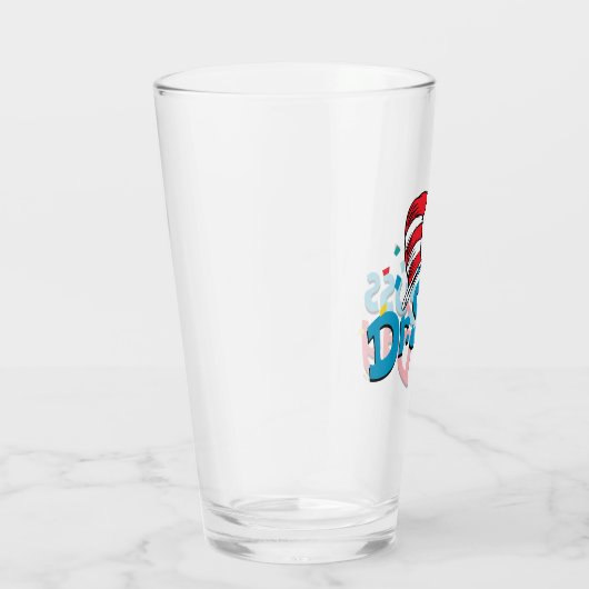 Dr. Seuss Day | Confetti Glas (Rechts)