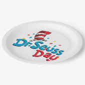 Dr. Seuss Day | Confetti Pappteller (Schrägansicht)