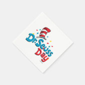Dr. Seuss Day | Confetti Serviette (Ecke)