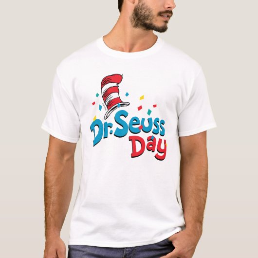 Dr. Seuss Day | Confetti T-Shirt (Vorderseite)