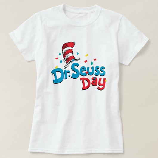 Dr. Seuss Day| Confetti T-Shirt (Design vorne)