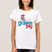 Dr. Seuss Day| Confetti T-Shirt (Vorderseite)