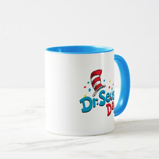 Dr. Seuss Day | Confetti Tasse (VorderseiteRechts)