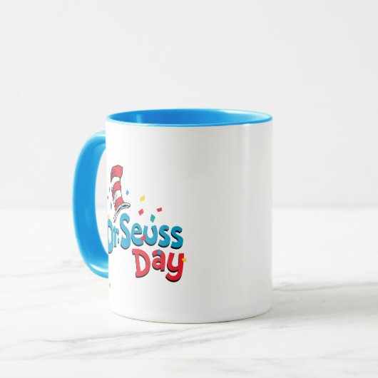 Dr. Seuss Day | Confetti Tasse (Vorderseite Links)