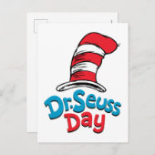 Dr. Seuss Day Postkarte (Vorne/Hinten)