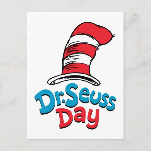 Dr. Seuss Day Postkarte (Vorderseite)
