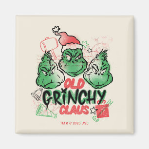 Dr. Seuss Der alte Grinch Claus Magnet