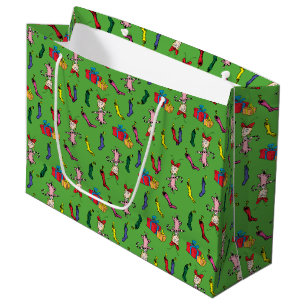 Dr. Seuss Der Grinch Cindy-Lou Who Muster Große Geschenktüte