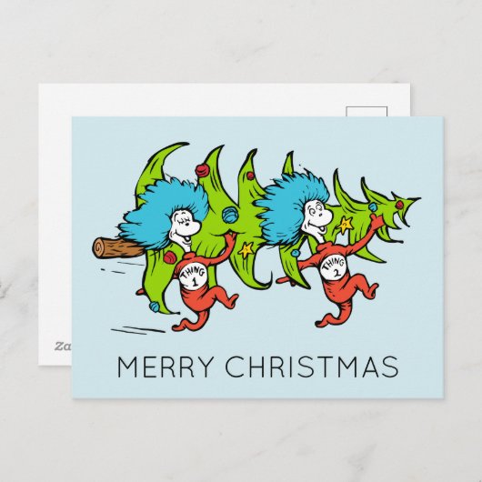 Dr. Seuss| Der Grinch| Thing 1 Thing 2 Weihnachten (Vorne/Hinten)