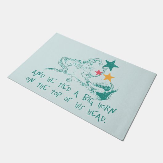 Dr. Seuss | Der Grinch und Max Fußmatte (Schrägansicht)