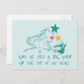 Dr. Seuss | Der Grinch und Max Postkarte (Vorne/Hinten)