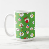 Dr. Seuss | Der Grinch | Weihnachts-Polka-Punkte Kaffeetasse (Links)