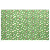 Dr. Seuss | Der Grinch | Weihnachts-Polka-Punkte Stoff (Fat Quarter (45,7 x 55,9 cm))
