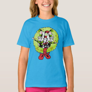 Dr. Seuss Der Grinch Weihnachtsfreude in Who-v T-Shirt