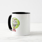 Dr. Seuss| Der Grinch| Weihnachtsfreude in Who-vil Tasse (Vorderseite Links)