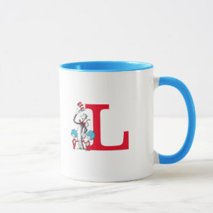 Dr. Seuss Der Kater in der Mütze, Thing One Monogr Tasse