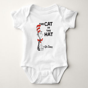Dr. Seuss Der Kater mit Hut Buch Baby Strampler